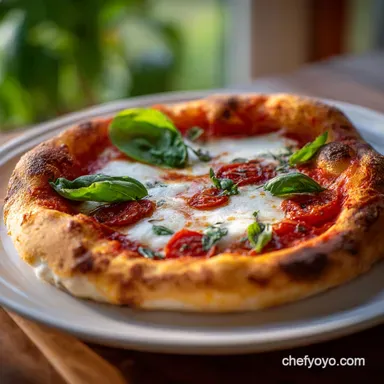 Basic Neapolitan Pizza Dough Recipe for 4