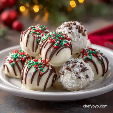Little Debbie Christmas Tree Cake Truffles: Easy No-Bake Holiday Recipe Recipe Card