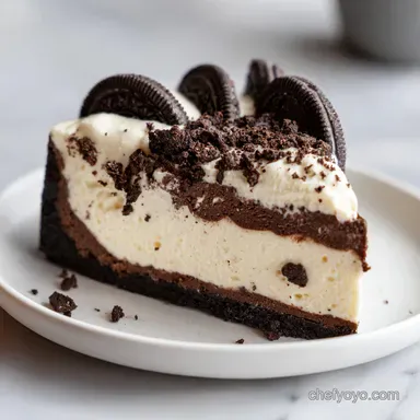 No Bake Oreo Pie: Silky and Creamy