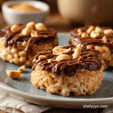 Peanut Butter Rice Cakes: The Ultimate No-Bake, 15-Minute Easy Dessert