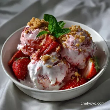 Strawberry Shortcake Ice Cream: Ultimate No-Churn Recipe Recipe Card