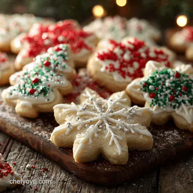 Christmas Cookies: Best No-Spread Sugar Cookie Recipe for Decorating Recipe Card