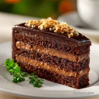 Nutella Chocolate Cake Recipe: Easy, Decadent Fudge Layers Recipe Card
