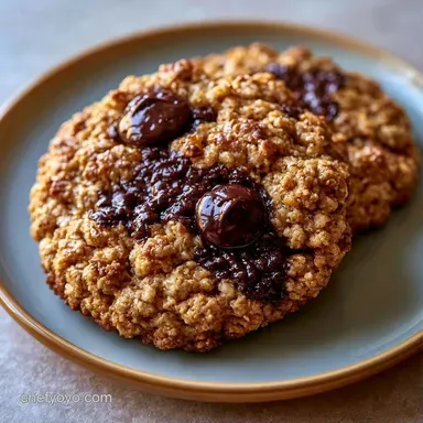 Oatmeal Chocolate Chip Cookies in 27 Min Recipe Card