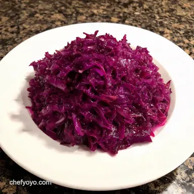 Omas Sweet Sour German Red Cabbage Rotkohl Recipe Recipe Card