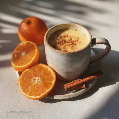 Orange Cinnamon Milk Tea Recipe: Silky, Citrus