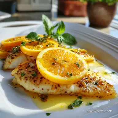 Orange Roughy Recipe with Lemon and Butter