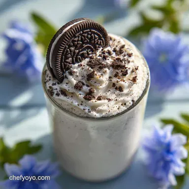 Oreo Milkshake in 5 Minutes: Creamy & Decadent Recipe Recipe Card