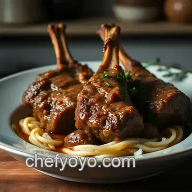 Osso Buco Recipe: Fall-Off-The-Bone Italian Comfort Food Recipe Card
