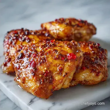 Oven Baked Bone In Thighs in 45 Minutes
