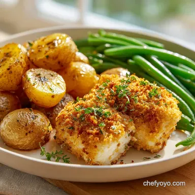 Parmesan Crusted Chicken in 55 Minutes Recipe Card