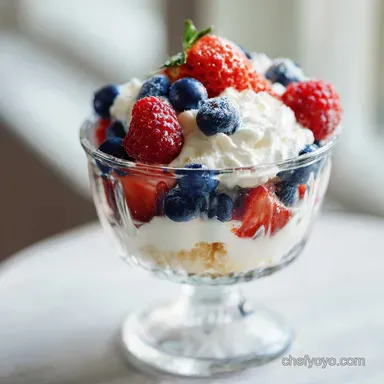 Patriotic 4th of July Dessert Idea with Fresh Berries in 30 Minutes