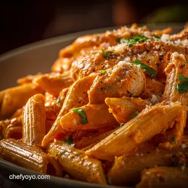 Penne alla Vodka: The Velvet Hammer Creamy Sauce Recipe Recipe Card