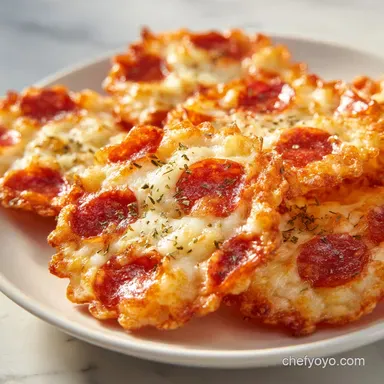Pepperoni Cheese Crisps in 15 Minutes Recipe Card