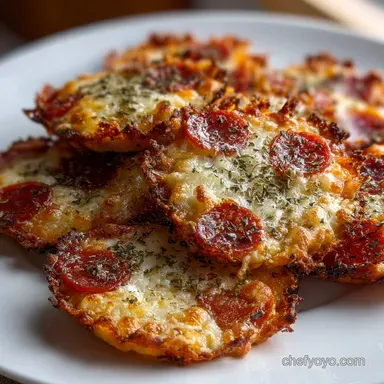 Pepperoni Cheese Crisps in 15 Minutes