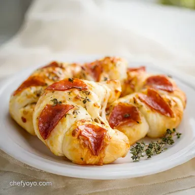 Pepperoni Croissant Rolls in 25 Minutes