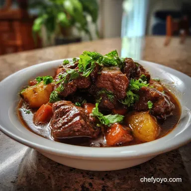 Beef Stew Crockpot: Tender Meat, 20-Minute Prep