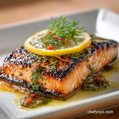 Grilled Salmon with Crispy Skin: Lemon-Dill Recipe