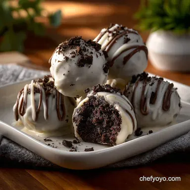 Oreo Balls: Decadent, Snap-Crusted Truffles