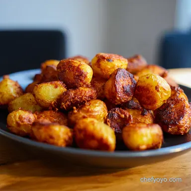 Crispy Air Fryer Roasted Potatoes - Ready in 30! | Kitchen Secrets Recipe Card