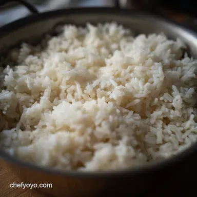 Perfectly Fluffy Pressure Cooker Rice No More Mush Recipe Card