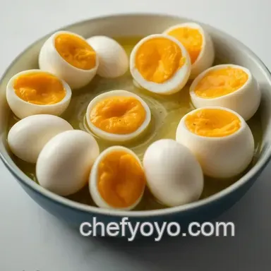Foolproof Boiled Eggs in Instant Pot: No More Green Rings! Recipe Card