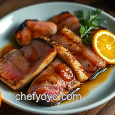 Perfectly Seared Yellowfin Tuna Recipe with Citrus Soy Glaze