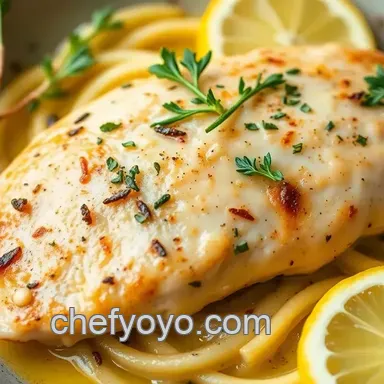 Picatta: 5 Easy Steps to Make Delicious Lemon Herb Chicken!