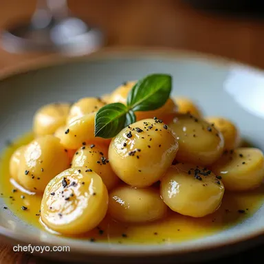 Gnocchi Rezept Pillowy Potato Gnocchi Brown Butter Sage Recipe Card