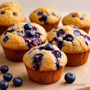 Power Up Protein Blueberry Muffins Recipe Youll Love Recipe Card
