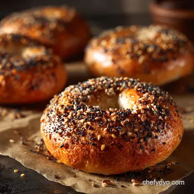 Bagel Recipe The Proper Chewy New York Style Bagel Recipe Card
