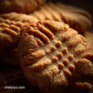 Peanut Butter Cookies Recipe: Crispy Edges, Seriously Soft Centres Recipe Card