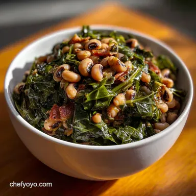 New Years Dishes: Lucky Black Eyed Peas for Good Fortune