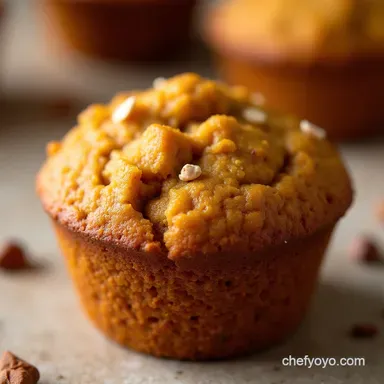Pumpkin Spice Cottage Cheese Muffins Recipe Moist High Protein Recipe Card