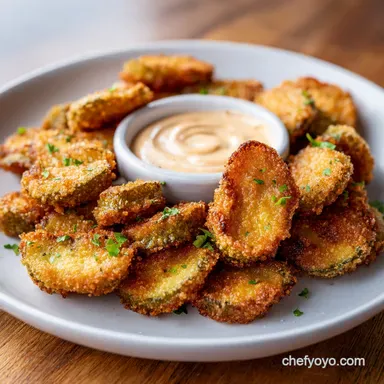 Fried Pickles: Best Pub-Style Recipe with Crispy Texture Recipe Card