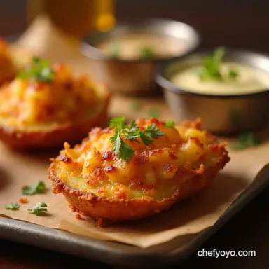 Crispy Potato Skins Recipe PubStyle Perfection Recipe Card