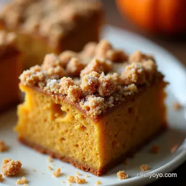 Pumpkin Spice Latte Crumb Cake My GoTo Fall Treats Recipe Recipe Card