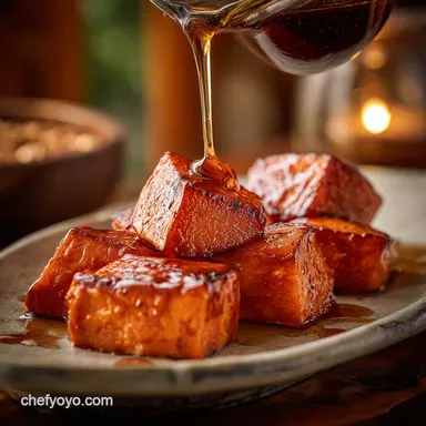 The Queens Glaze Authentic Southern Candied Yams Recipe Recipe Card