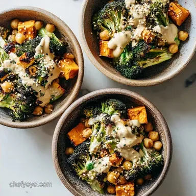 Easy Roasted Vegetable Bowl Recipes with Tahini