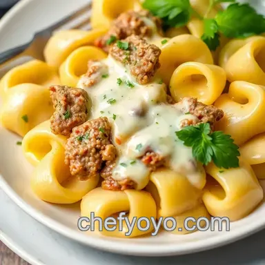 How to Make Quick Cheesesteak Tortellini Creamy Delight: 5 Easy Tips! Recipe Card