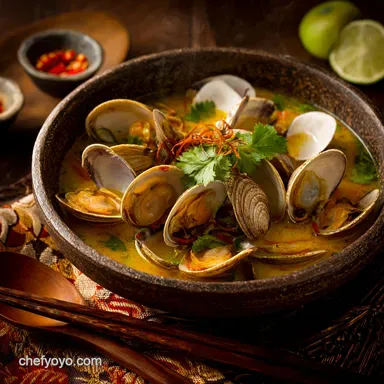 Coconut Broth Clams with Lemongrass: Quick, Fragrant Thai Seafood
