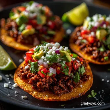 Ground Beef Tostadas: Crispy Weeknight Recipe Ready in 35 Minutes