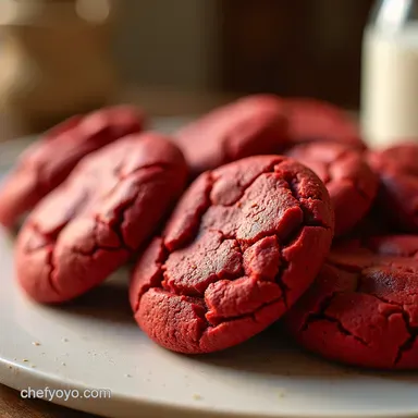 Red Velvet Cookies Have the Dreamiest Cake Flavors Recipe Card