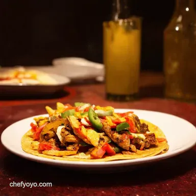 Restaurant Style Fajitas How to Make 5Star Goodness Recipe Card