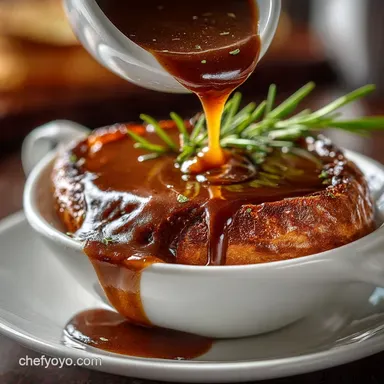 Brown Gravy: The Ultimate Rich and Silky Sunday Roast Recipe Recipe Card