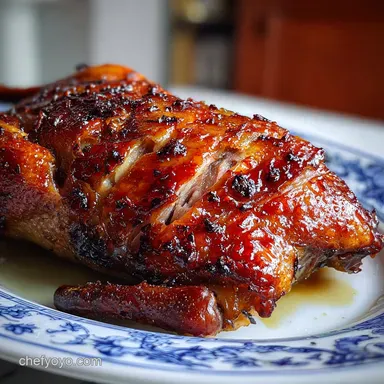 Roast Duck: Crispy Baked for Holiday Dinner Recipe Card