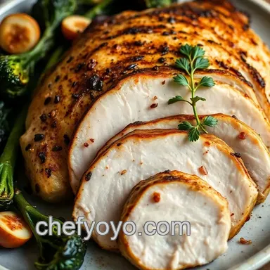 Roasted Turkey Breast & Maple Brussels: Easy Thanksgiving Recipes! Recipe Card