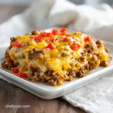 Rotel Dip With Ground Beef in 20 Minutes Recipe Card