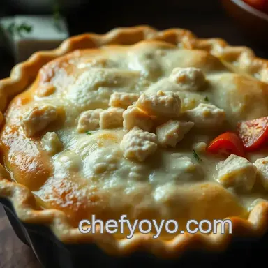 Recipes Using Rotisserie Chicken: My Elevated Pot Pie! Recipe Card
