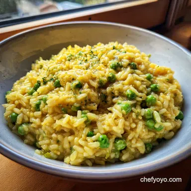 How I Managed Perfect Saffron Pea Risotto The Allonda Secret Recipe Card